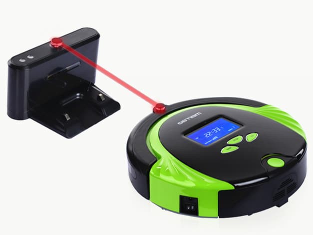 Self recharge robotic vacuum cleaner